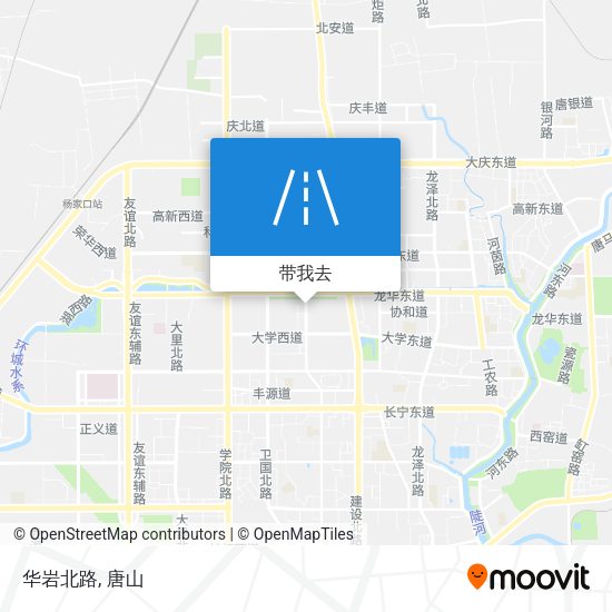 华岩北路地图
