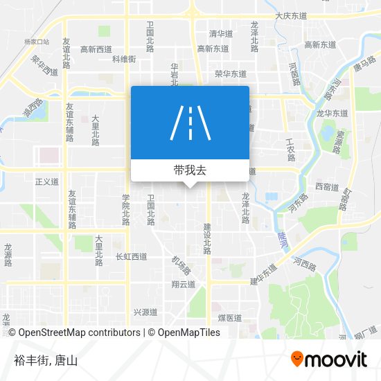 裕丰街地图