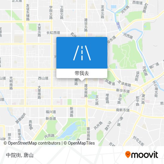 中院街地图