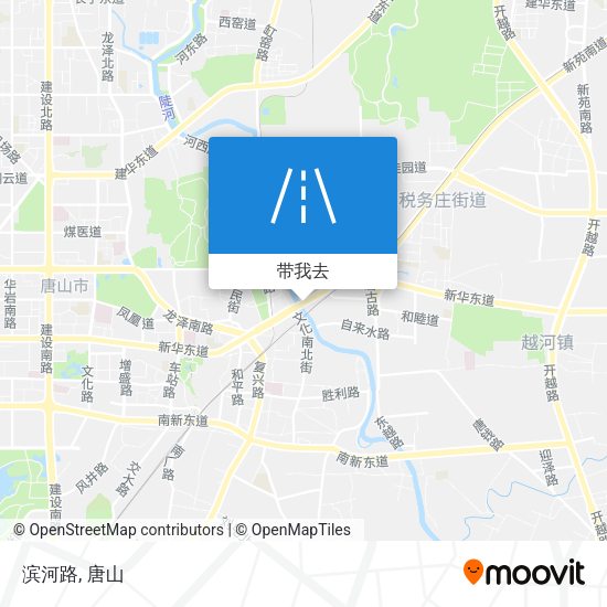 滨河路地图
