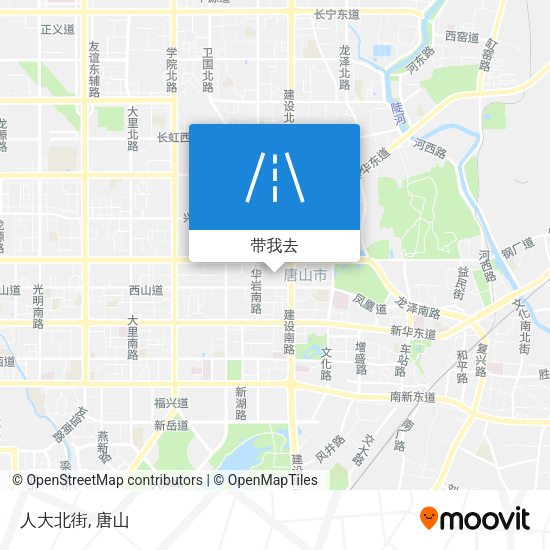 人大北街地图