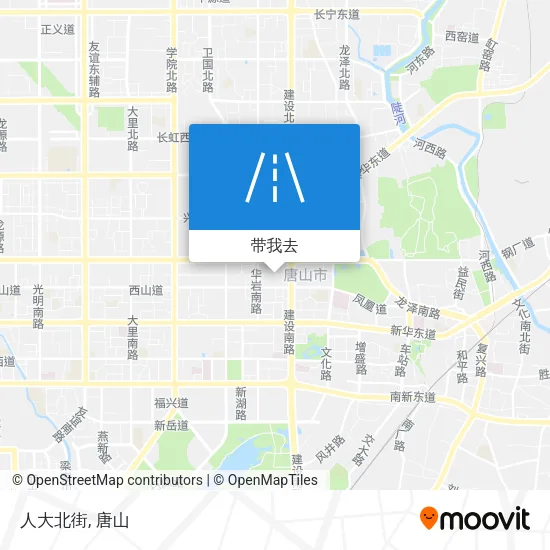 人大北街地图