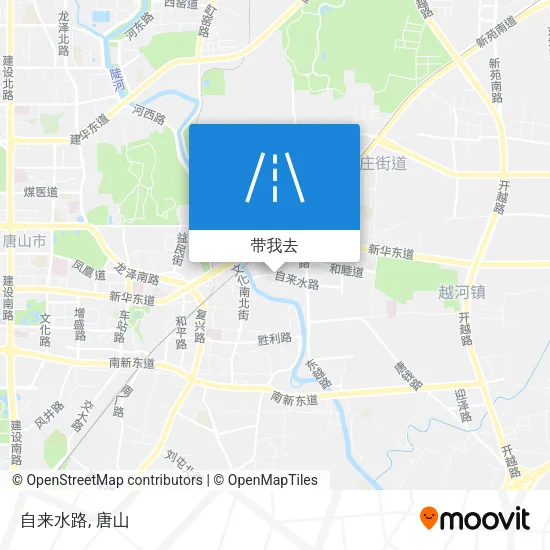 自来水路地图