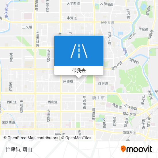 怡康街地图