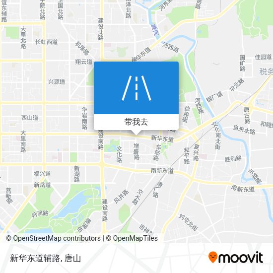 新华东道辅路地图