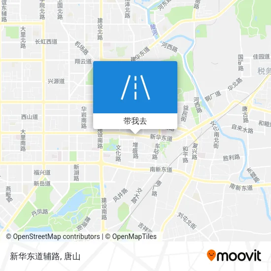新华东道辅路地图