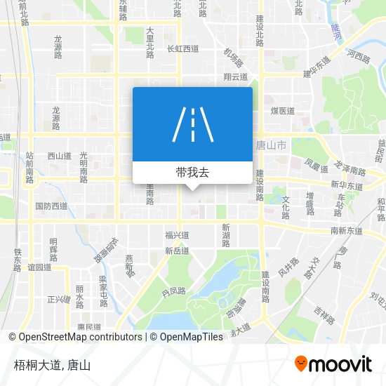 梧桐大道地图