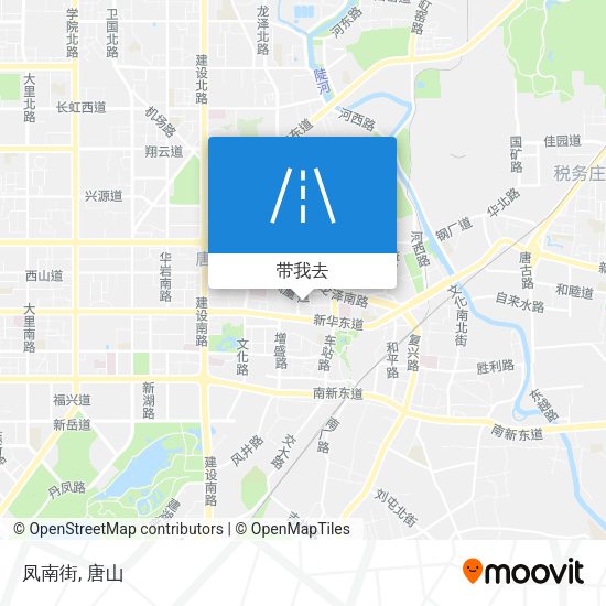 凤南街地图