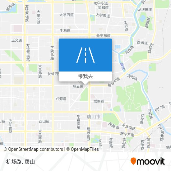 机场路地图