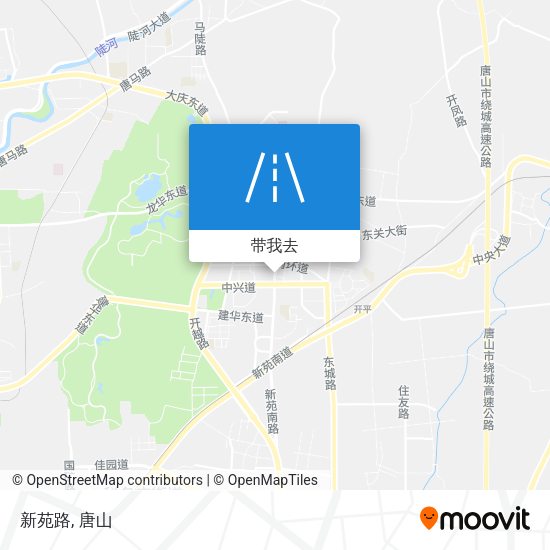 新苑路地图