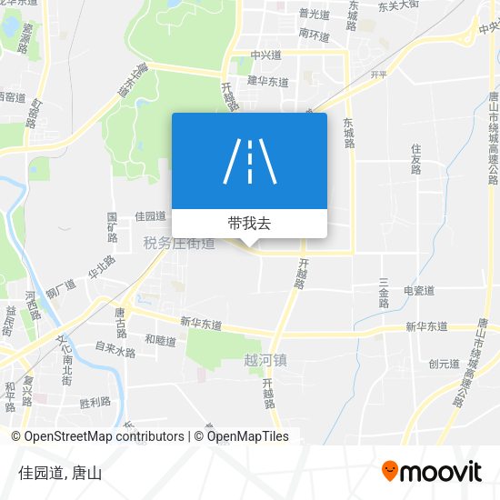 佳园道地图