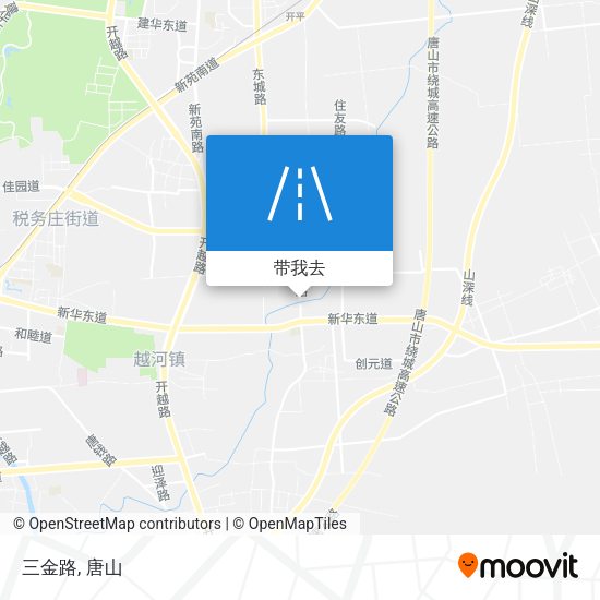 三金路地图