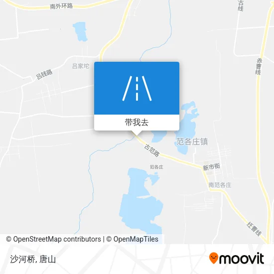 沙河桥地图