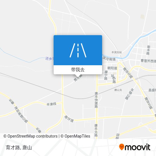 育才路地图