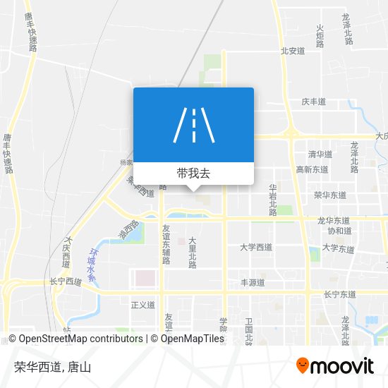 荣华西道地图