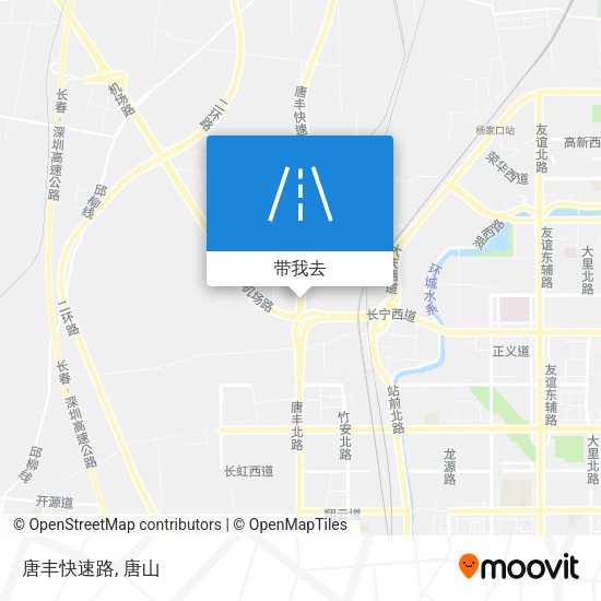 唐丰快速路地图