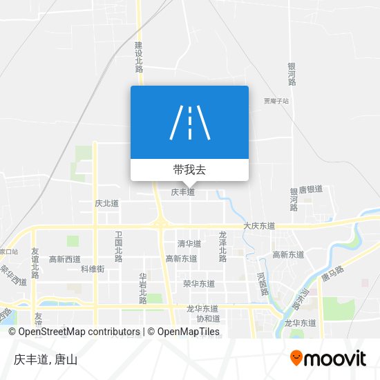 庆丰道地图