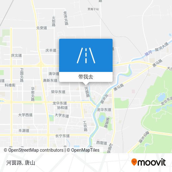 河茵路地图