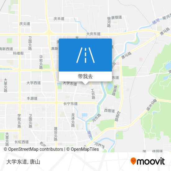 大学东道地图