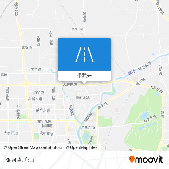 银河路地图
