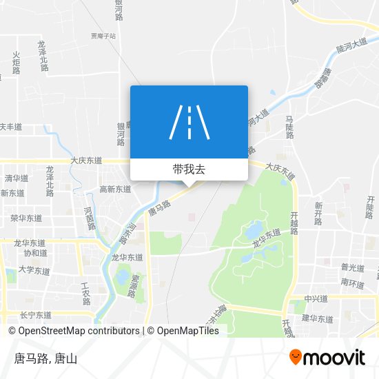 唐马路地图