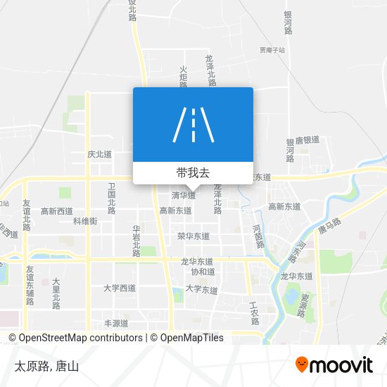 太原路地图