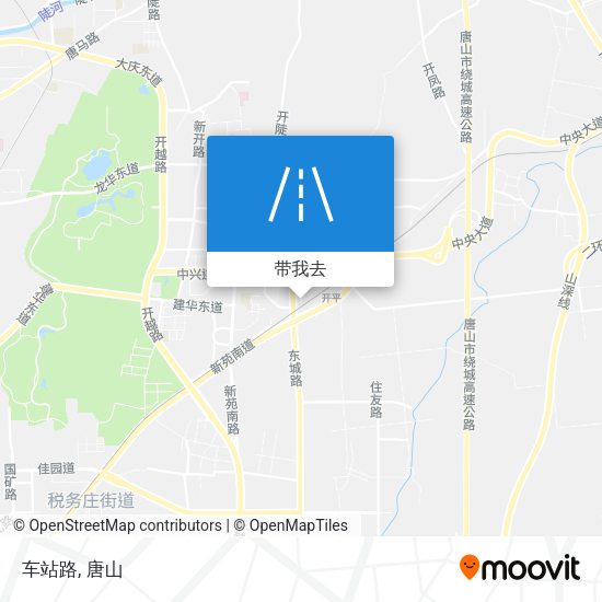 车站路地图