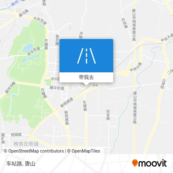 车站路地图