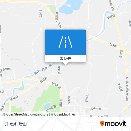 开陡路地图