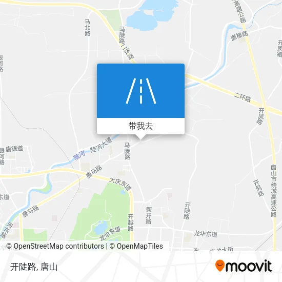 开陡路地图