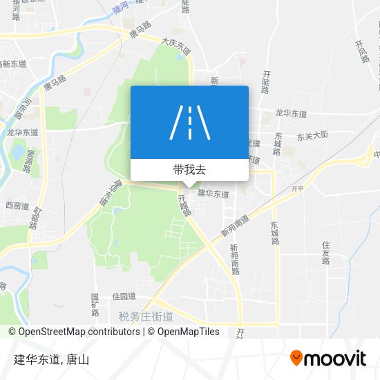 建华东道地图