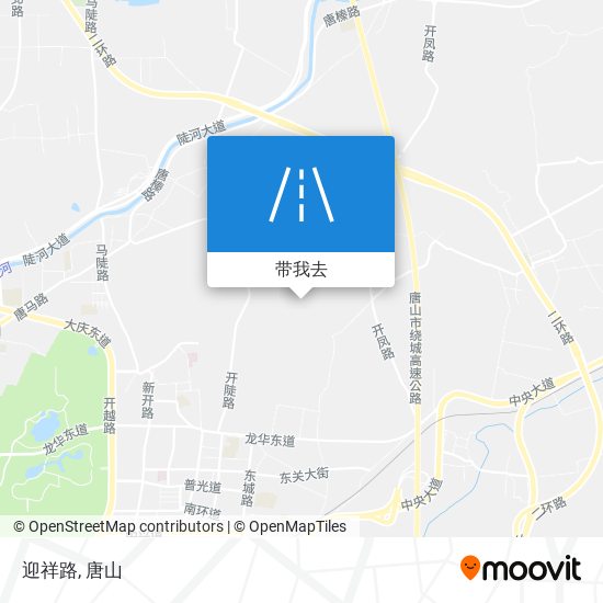 迎祥路地图
