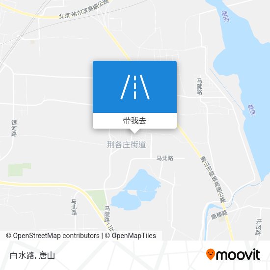 白水路地图