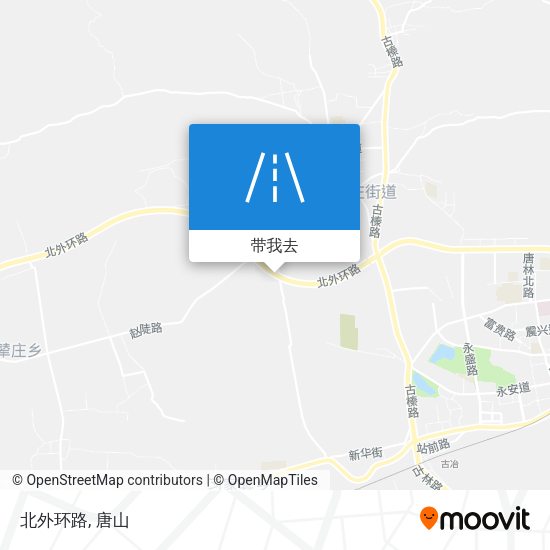 北外环路地图