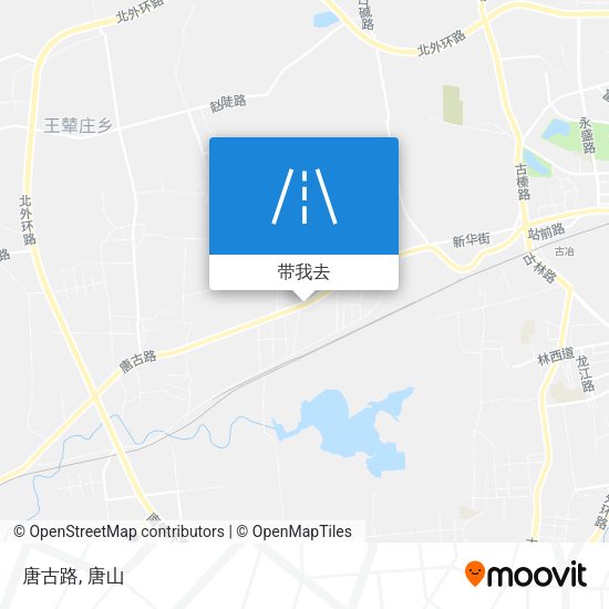 唐古路地图