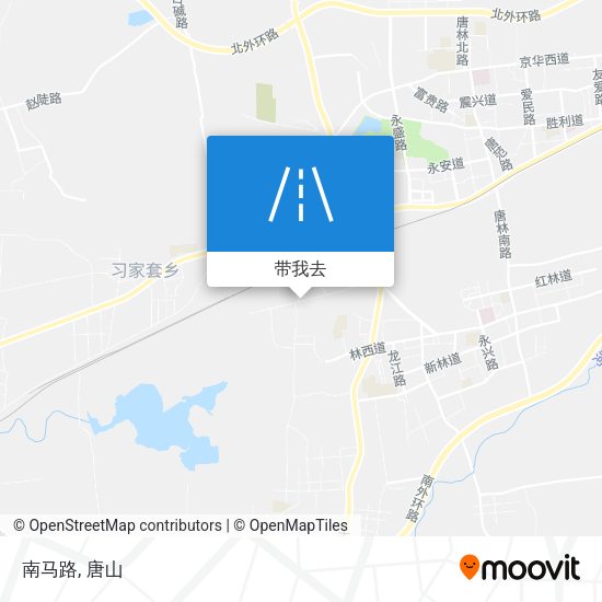 南马路地图