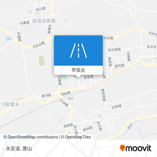 永安道地图