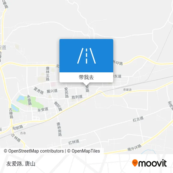 友爱路地图