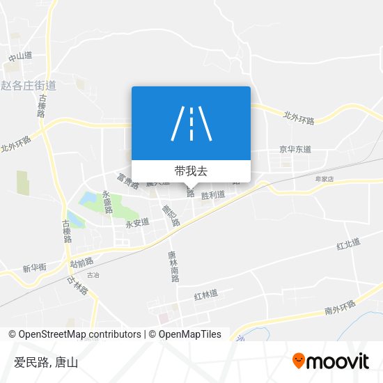 爱民路地图
