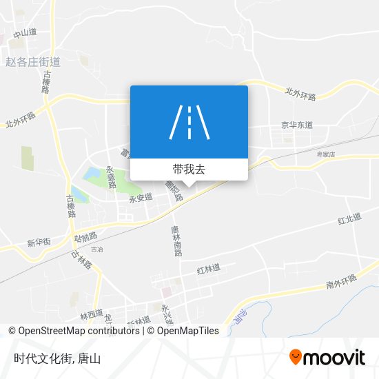 时代文化街地图