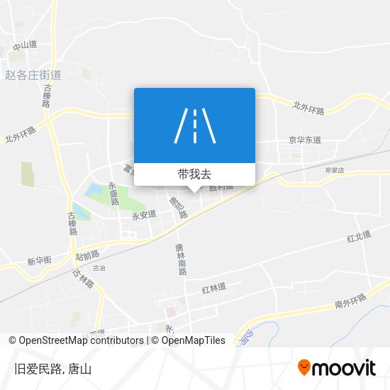 旧爱民路地图