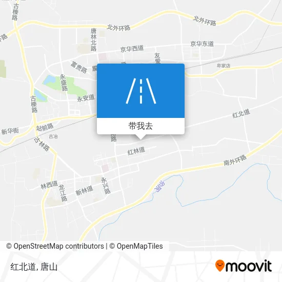 红北道地图
