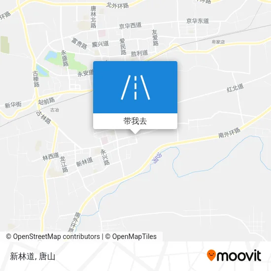 新林道地图