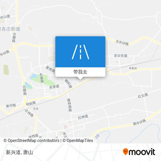 新兴道地图