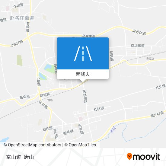 京山道地图