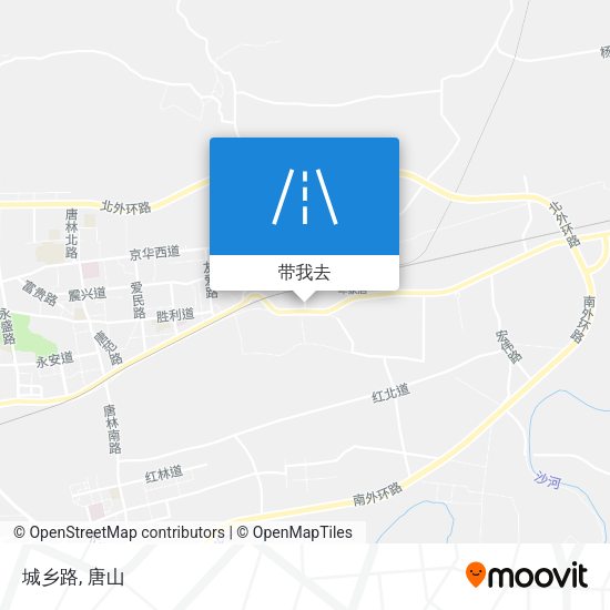 城乡路地图