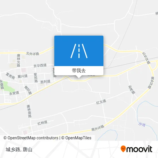 城乡路地图