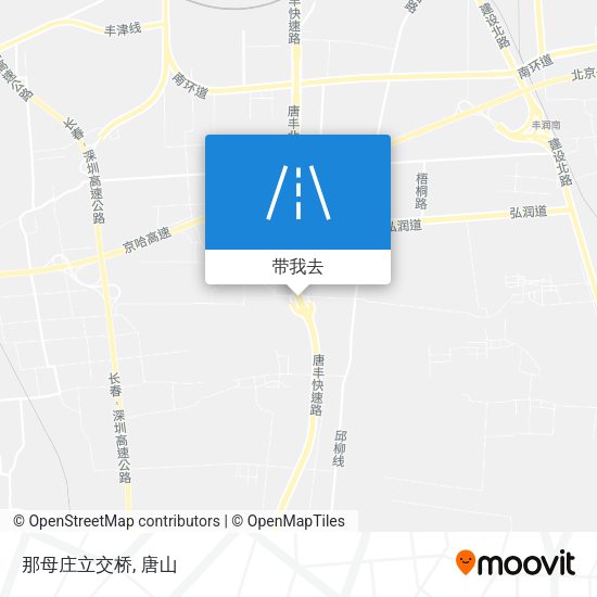 那母庄立交桥地图