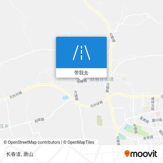 长春道地图