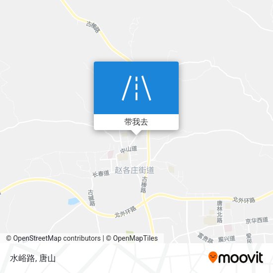 水峪路地图